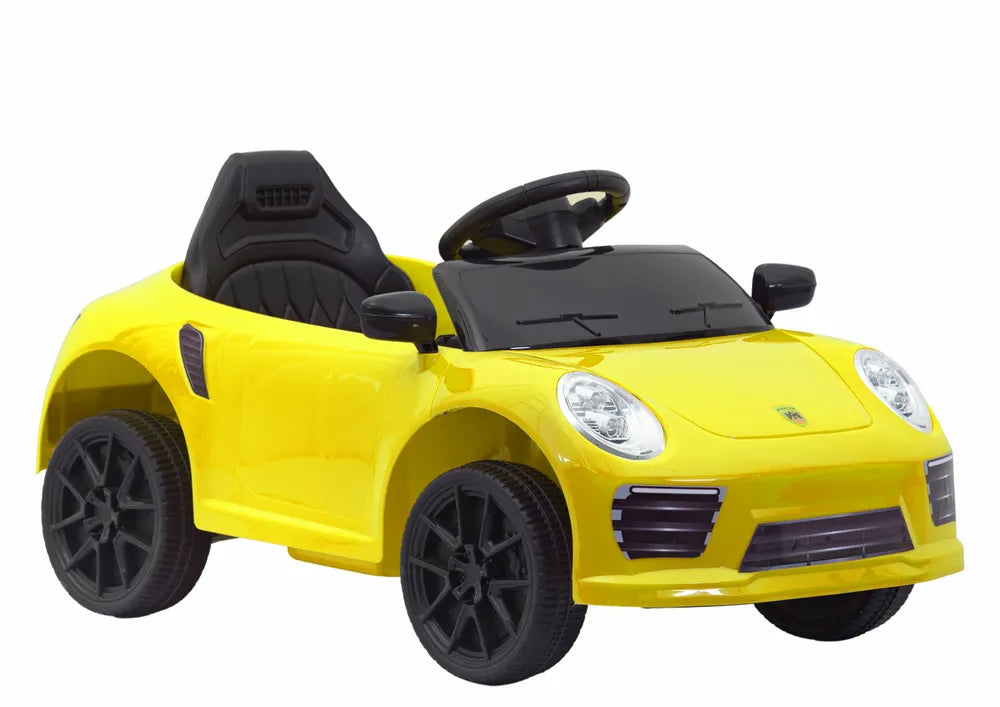Elektrinis vaikiškas geltonas automobilis WMT‑666 12V